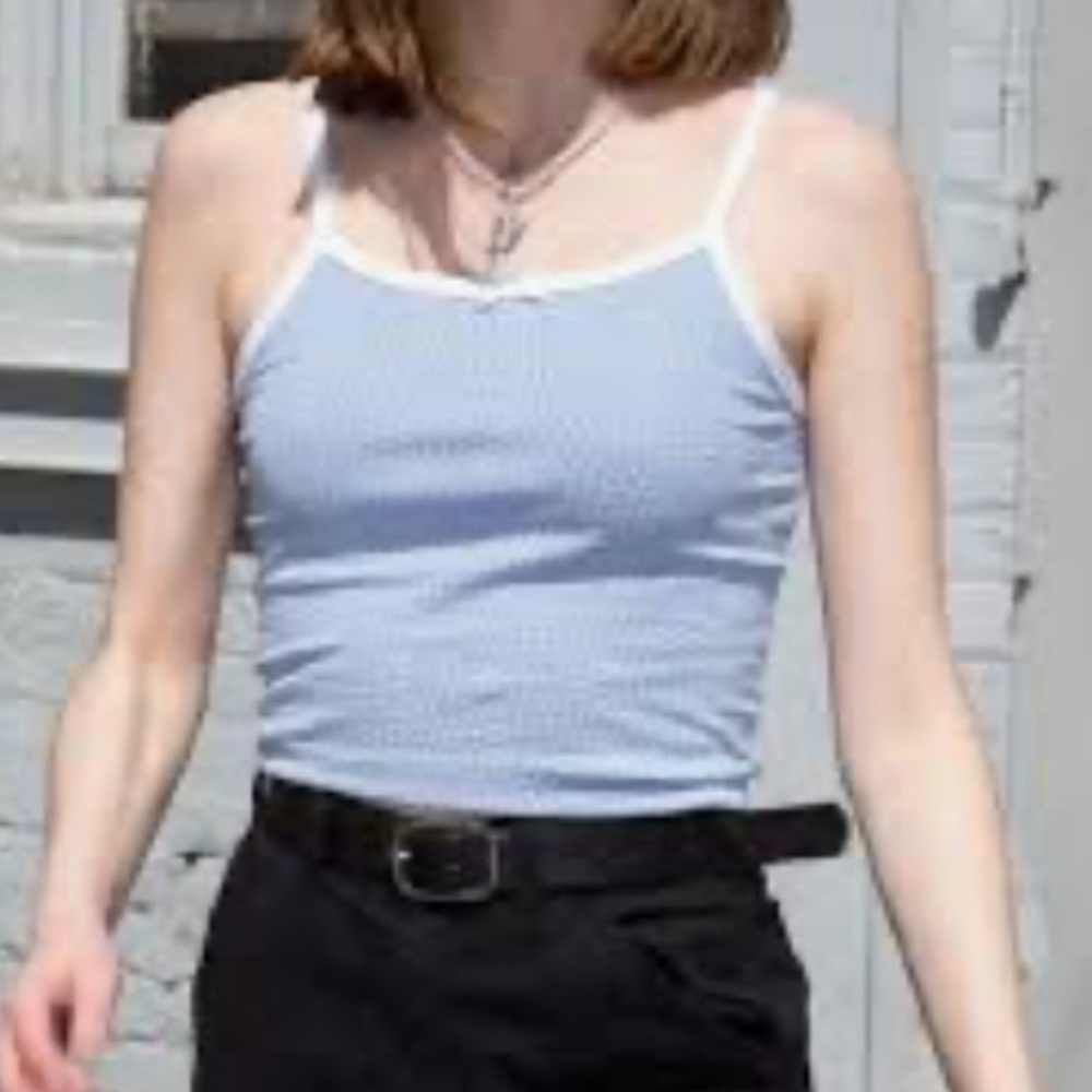 Blue brandy Melville belle tank